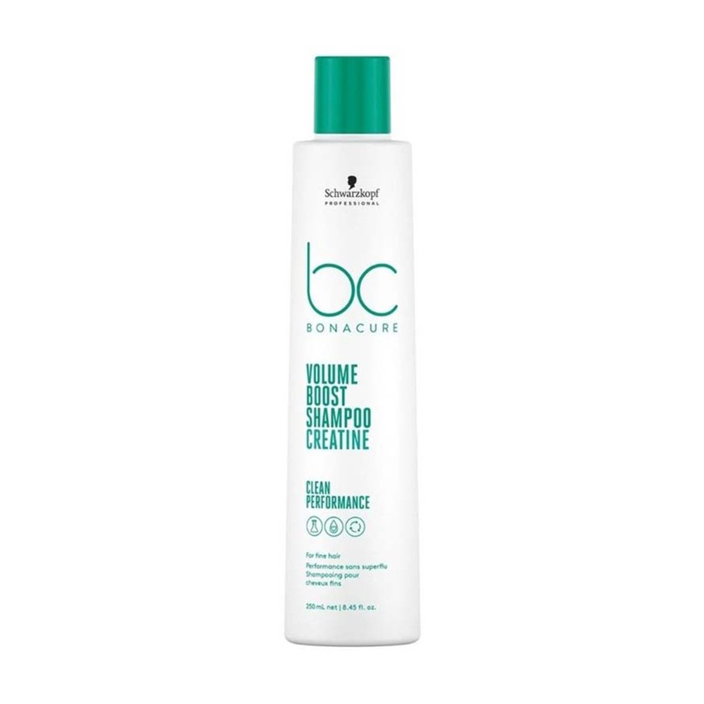 Шампунь Schwarzkopf Professional BC Bonacure Volume Boost Shampoo Creatine для об'єму тонкого волосся, 250 мл